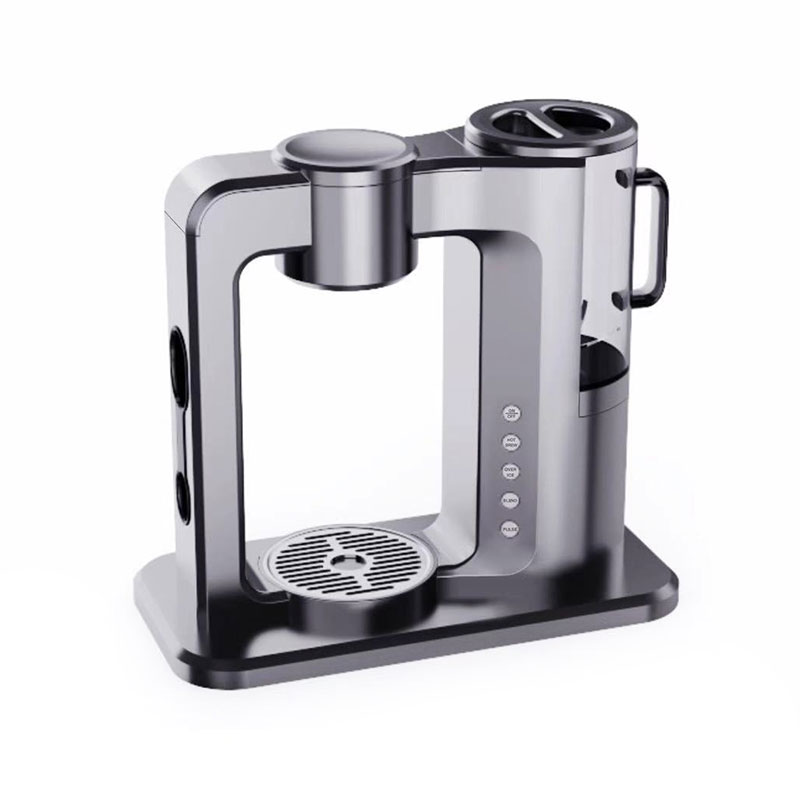 Máquina de café combinada com gelo picado