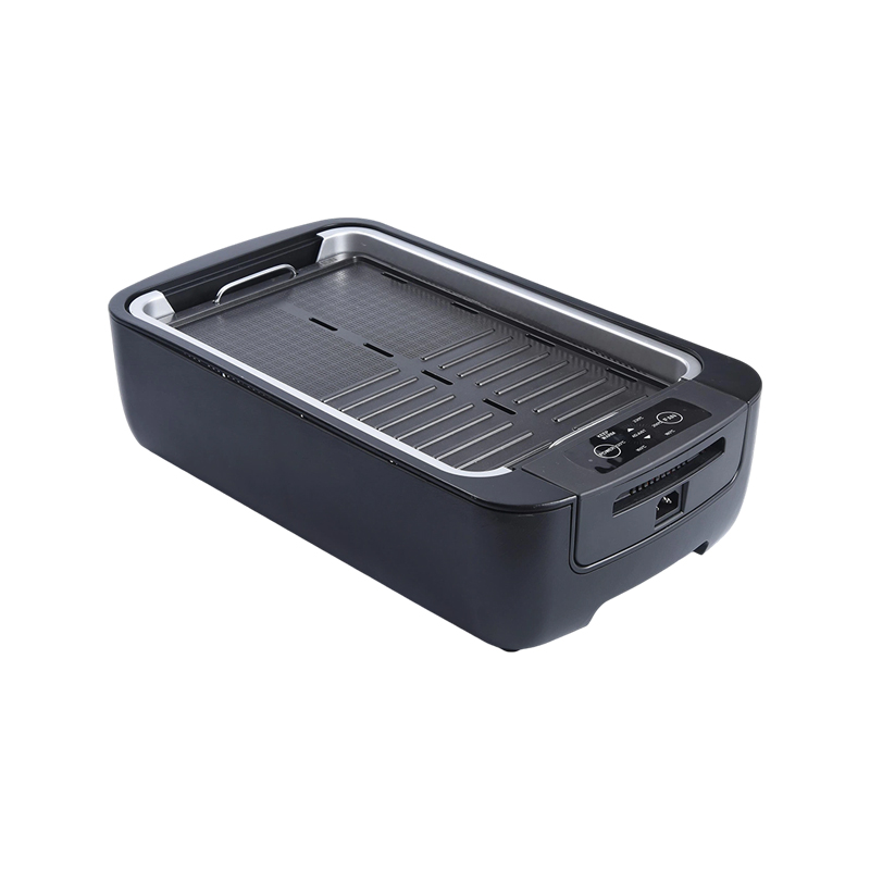 Grelha elétrica versátil série WT-ETC801 fácil de limpar - temperatura ajustável e limpeza fácil
